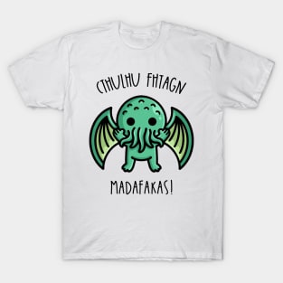 Unleashing Chaos: Cthulhu's Dark Awakening T-Shirt